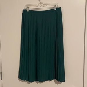 J.Crew Factory Pleated Skirt